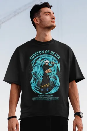 Trafal D. Water law Surgeon of Death (One Piece) Unisex Oversized T-shirt